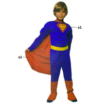 Cargar imagen en el visor de la galería, Disfraz Super héroe Niño Infantil Héroes Fiestas Carnaval Cumpleaños Teatro
