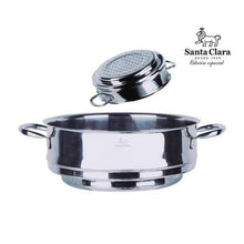 Cargar imagen en el visor de la galería, Vaporera de Acero Inoxidable Apto Para Cacerolas 20-22-24 cm - Santa Clara
