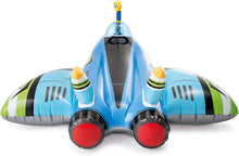 Cargar imagen en el visor de la galería, Flotador inflable para piscina INTEX con forma de avión con pistola de agua: Juguete de piscina para niños – Incluye pistola de agua – Capacidad de peso: 40 kg – 117 x 117 cm – El color Azar
