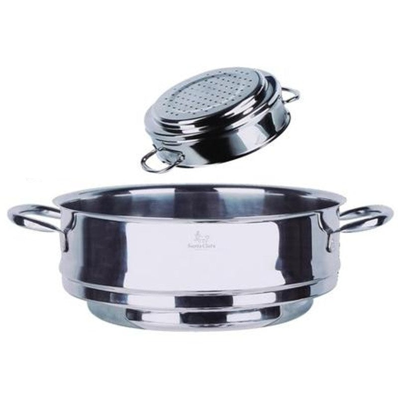 Vaporera de Acero Inoxidable Apto Para Cacerolas 20-22-24 cm - Santa Clara