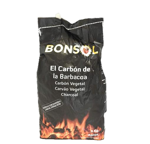 Carbón de Barbacoa Vegetal 3 kg