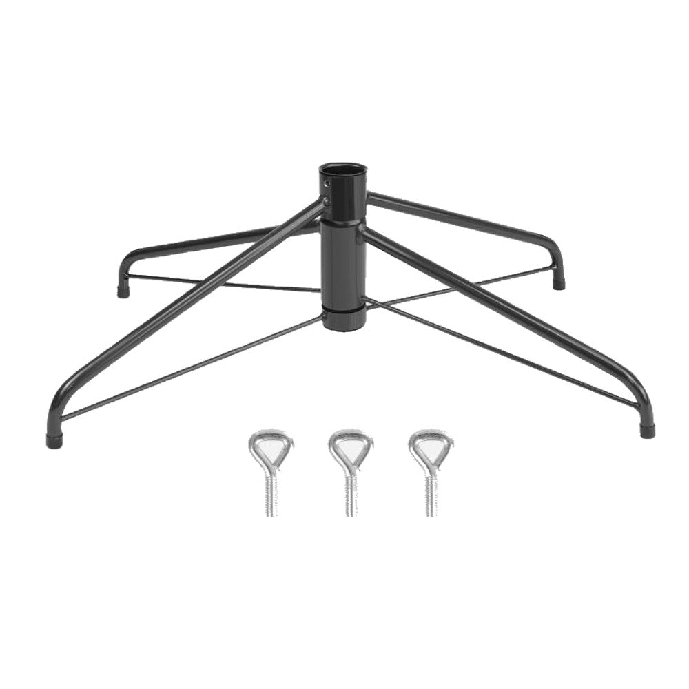Pie de Árbol de Navidad Metal, Base de Árbol de Navidad 40 cm para Árbol de 150-180-210 cm