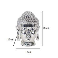 Cargar imagen en el visor de la galería, Figura Cabeza de Buda BALUN 15X15X23 CM
