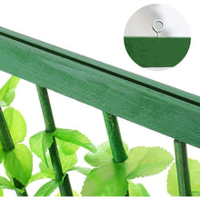 Cargar imagen en el visor de la galería, Tiras Hojas Artificiales Verdes para Jardín, Casa, Cortina la puerta de Decoración
