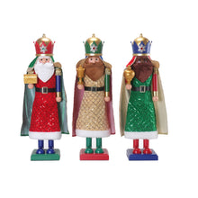 Cargar imagen en el visor de la galería, Conjunto de 3 Figuras Reyes Magos para Decoración de Navidad y el Día de Reyes – Gerimport
