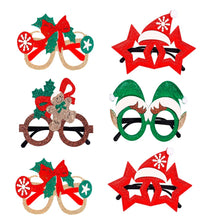 Cargar imagen en el visor de la galería, Set de 6 Gafas de Navidad – Diseños Surtidos – Gafas Festivas para Fiestas, Eventos, Fotos y Celebraciones Navideñas
