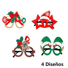 Cargar imagen en el visor de la galería, Set de 6 Gafas de Navidad – Diseños Surtidos – Gafas Festivas para Fiestas, Eventos, Fotos y Celebraciones Navideñas
