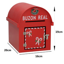 Cargar imagen en el visor de la galería, BUZÓN REAL DE NAVIDAD Madera - Adorno Decorativo 16X20X19 CM
