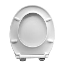 Cargar imagen en el visor de la galería, Tapa del Inodoro Wc Pp Con Caida Amortiguada Y Facil De Quitar - Blanco, Asiento de inodoro tapa para WC ,Tapa para Asiento de WC
