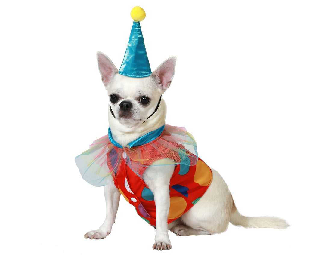 Disfraz para Perro Mascota Payaso