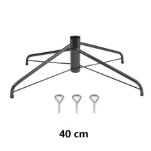 Cargar imagen en el visor de la galería, Pie de Árbol de Navidad Metal, Base de Árbol de Navidad 40 cm para Árbol de 150-180-210 cm
