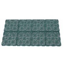 Cargar imagen en el visor de la galería, Baldosa Jardín Antibarro 29,5x29,5 cm | Suelo Modular Encastrable para Césped, Huerto y Caminos | Plástico Resistente
