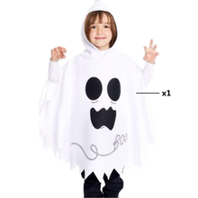 Cargar imagen en el visor de la galería, Disfraz Fantasma Blana niño Niña Unisex infantil Para Halloween Carnaval Teatro
