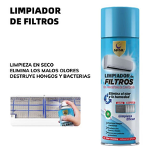 Cargar imagen en el visor de la galería, Limpiador de Filtros de Aire Acondicionado Idea para Sistemas de Climatización Elimna olor y Humedad 550ml
