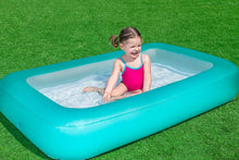 Cargar imagen en el visor de la galería, Piscina Hinchable Infantil 165x104x25 cm Capacidad 102 L Verde BESTWAY
