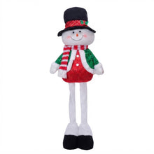 Cargar imagen en el visor de la galería, Figura de Navidad Flexible de 53 a 87 cm - Muñeco Decorativo Navideño con Patas Extensibles para Decoración del Hogar, Chimenea y Árbol - Gerimport
