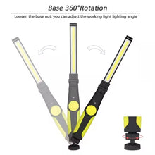 Cargar imagen en el visor de la galería, Luz Led de trabajo Plegable y regulable, recargable por USB, magnética, giratoria 360°, máx. 5 W, 230 lm Maxia Market
