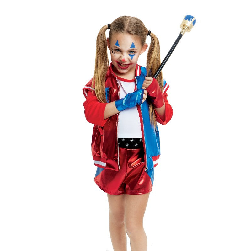 Disfraz Joker's Baby Harlequin Niña Infantil Fiesta Halloween Carnaval Teatro