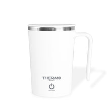 Cargar imagen en el visor de la galería, Taza de Viaje con Mezclador Eléctrico Recargable Thermosport 400 ml | Travel Mug Acero Inoxidable, Portátil y Antiderrames
