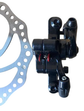 Cargar imagen en el visor de la galería, Kit de Freno de Disco Miravai para Bicicleta de Montaña - Caliper Mecánico y Rotor 160mm/180mm
