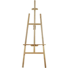 Cargar imagen en el visor de la galería, Caballete pintura madera sobre mesa, apto para lienzos, ligero para transportar
