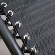 Cargar imagen en el visor de la galería, Silla GRANDE XXL tumbona hamaca plegable de gravedad cero y resistente DURADERO con grosor del tubo de 25 mm para Playa Patio Jardín Camping al Aire Libre, 120 kg, 158x66x108 cm
