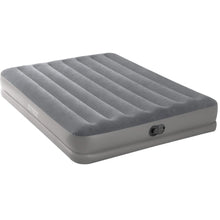 Cargar imagen en el visor de la galería, Colchón hinchable Dura Bream Prestige, Cama de aire Bomba de inflado incorporada, Colchón inflable Fiber-Tech, Gris Intex
