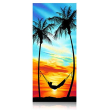 Cargar imagen en el visor de la galería, Toalla de Playa Microfibra 230g/m2, 100 x 180 cm
