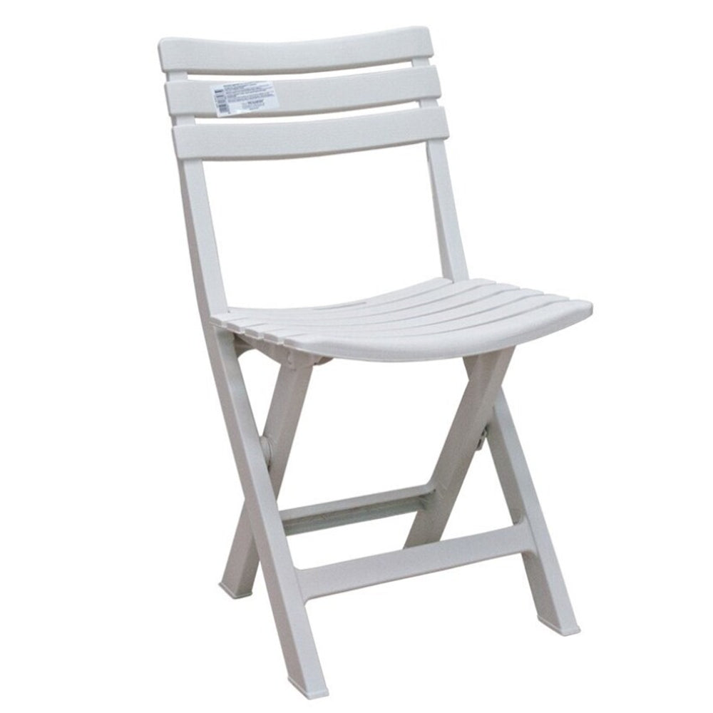 Silla de Balcón Resina Plegable Blanca 