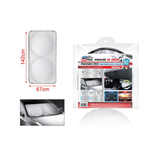 Cargar imagen en el visor de la galería, Parasol para ventana de coche, parasol plegable, protección UV, accesorios de estilo de coche, apto para la mayoría de vehículos
