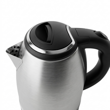 Cargar imagen en el visor de la galería, Hervidor Eléctrico de Acero Inoxidable Novus 1.8L - 1500W con Apagado Automático y Base 360°
