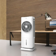 Cargar imagen en el visor de la galería, Ventilador de Torre función de Viento enfriador, Ventilador de refrigeración de aire de Agua Hielo 5.5 L 3 Velocidades 65W
