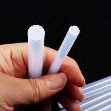Cargar imagen en el visor de la galería, 80 Barras de Silicona Transparente para Pistola de Fusión en Caliente – Adhesivo Termofusible Ø0.7 cm y Ø1.1 cm (20 cm / 30 cm) para Manualidades y Reparaciones
