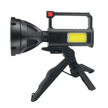 Cargar imagen en el visor de la galería, Linterna LED Portátil 160LM con Trípode – Recargable USB Tipo C, 4 Modos de Luz
