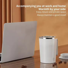 Cargar imagen en el visor de la galería, Taza de Viaje con Mezclador Eléctrico Recargable Thermosport 400 ml | Travel Mug Acero Inoxidable, Portátil y Antiderrames
