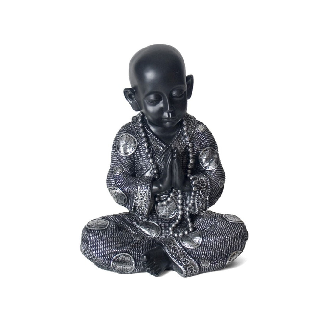 Figura de Buda Sentado ARGENTUM 28X19X37cm