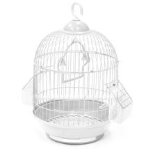 Cargar imagen en el visor de la galería, Jaula Redonda para Pájaros Pequeños y Medianos con Comederos y Accesorios - Color Aleatorio
