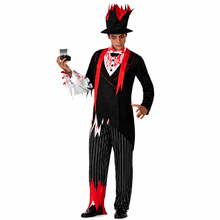 Cargar imagen en el visor de la galería, Disfraz Novio Muerto Sangriento hombre adulto Para Hallowen Carnaval Fiesta Teatro

