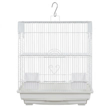 Cargar imagen en el visor de la galería, Jaula para Pájaros con Bandeja Extraíble, Comederos y Accesorios - Color Aleatorio
