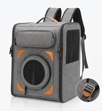 Cargar imagen en el visor de la galería, Transportín plegable, Mochila de viaje y Bolsa de mano para perros y gatos
