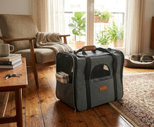 Cargar imagen en el visor de la galería, Transportín plegable, Mochila de viaje y Bolsa de mano para perros y gatos
