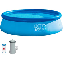 Cargar imagen en el visor de la galería, Piscina Hinchable, Ø366x76 cm, 5.621 litros, Piscina Redonda, con depuradora Cartucho, 2.006 litros/Hora, Filtro Cartucho Tipo A, para 5 Personas - Intex
