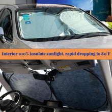 Cargar imagen en el visor de la galería, Parasol para ventana de coche, parasol plegable, protección UV, accesorios de estilo de coche, apto para la mayoría de vehículos
