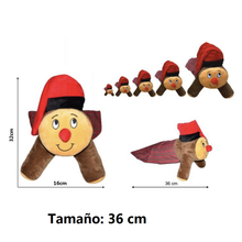 Cargar imagen en el visor de la galería, Caga Tió de Peluche Tronco para Navidad Reglo de Niños Infrantil, Tio de Nadal Cataluña Navideña Catalán
