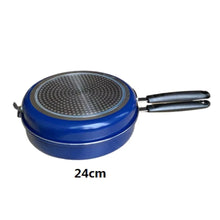 Cargar imagen en el visor de la galería, Sartén Giratortilla doble para Tortillas, induccion, tortilla de GAS VITRO, 14, 20, 24 cm giratortillas sarten
