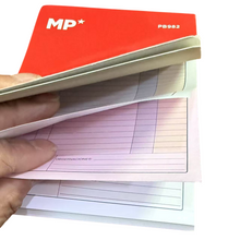 Cargar imagen en el visor de la galería, Talonario de factura y albaran numerado copias 11x15 cm Pack 10 unds.
