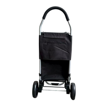 Cargar imagen en el visor de la galería, Carro de Compra de 2 Ruedas con marco de aluminio Ligero plegable portátil 43x38x93 cm

