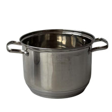 Cargar imagen en el visor de la galería, Olla Pasta con Tapa Acero Inoxidable 20 cm Inducción Valido para todo Tipo de Cocina - Santa Clara
