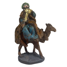 Cargar imagen en el visor de la galería, Juego 3 Reyes Magos En Camello 14cm Rey Mago Decoracion Navidad
