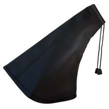 Cargar imagen en el visor de la galería, Funda para Freno de Mano Universal de Coche – Polipiel Negra, 31x15 cm, Protector de Palanca Estacionamiento, Fácil de Instalar
